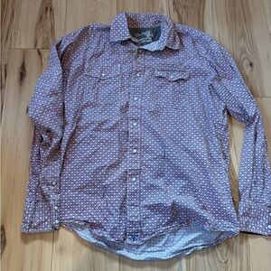 Wrangler Men’s Pearl Snap Button up